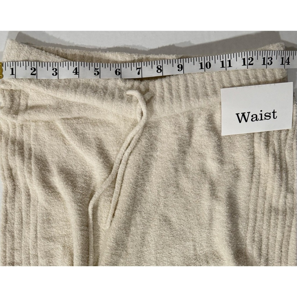 Spiritual Gangster  Pants Womens S Serenity Loungewear Cream Cozy Soft Comfort - Picture 9 of 10